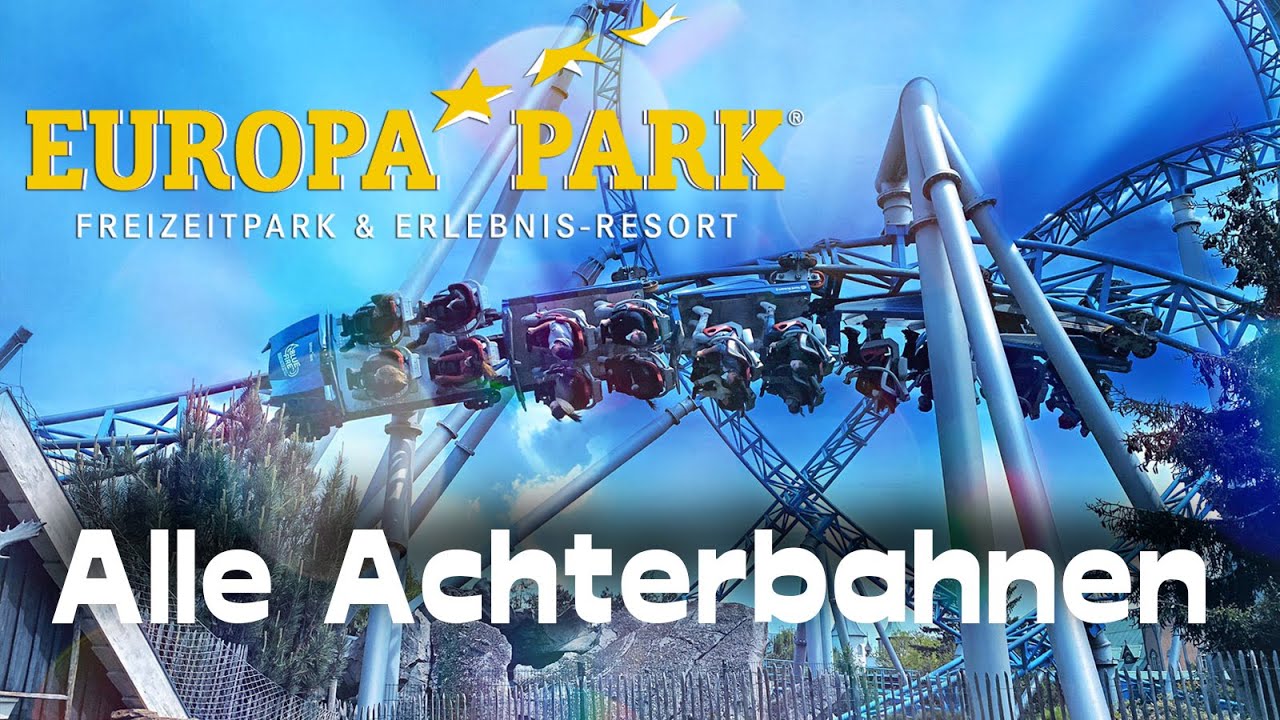 Europapark - ALLE Achterbahnen an einem Tag!