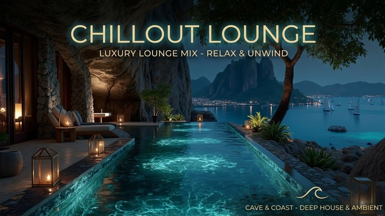 Deep Lounge Music & Tropical Night Ambience | Smooth Chillout Beats for Midnight Relaxation