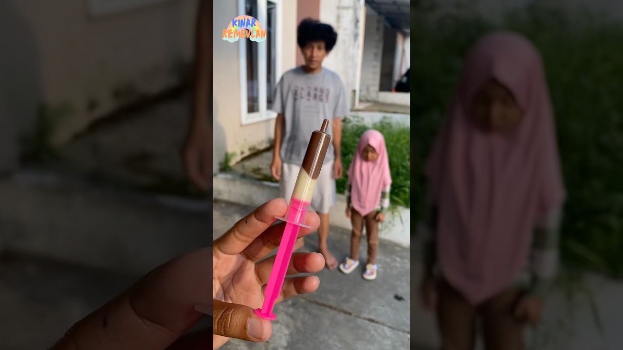 MAMA PUNYA PERMEN SUNTIKAN, AYAH TAKUT 