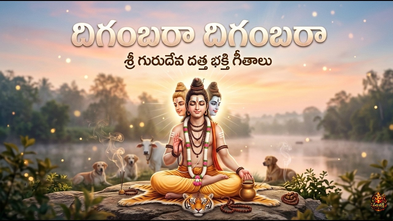 ఓం శ్రీ గురుదేవ దత్త భక్తి పాటలు/Om Shri Gurudev Datta devotional songs@OmShaktiHindu