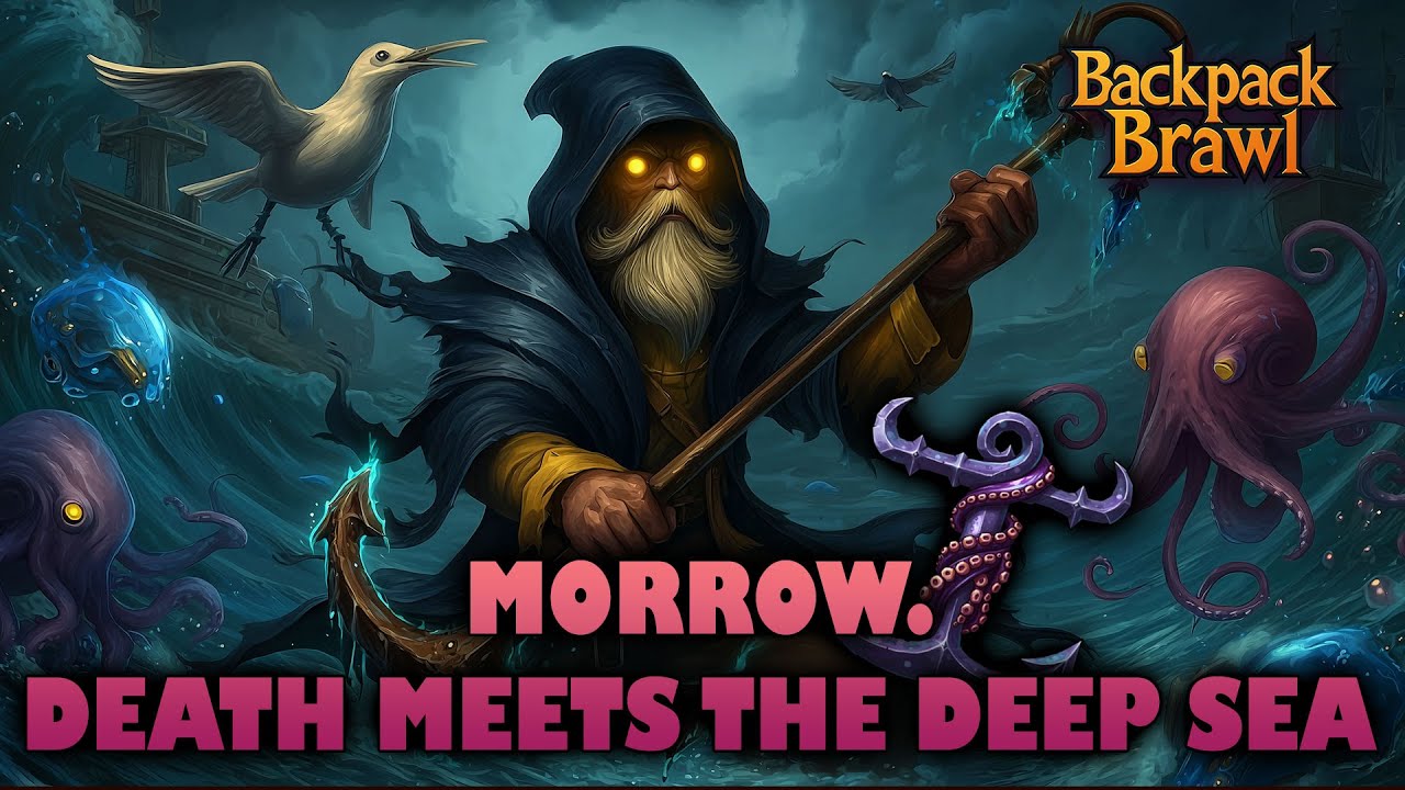 Morrow Everdrift Anchor + Sea Creature Build - Nautical Necromancer Guide | Backpack Brawl