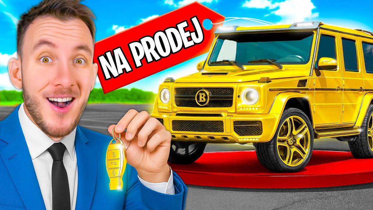 KOLIK VYDĚLÁM NA ZLATÉM Géčku?💰| Car Dealer #5