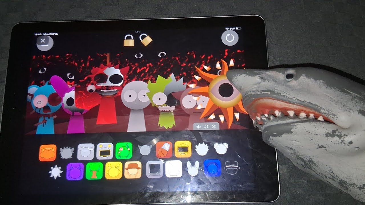 SB Movie: Shark Puppet Plays Sprunki Pyramixed Reworked Phase 2! (Demo) 