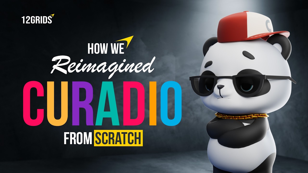 Rethinking Digital Learning: The Curadio Redesign Journey | 12Grids