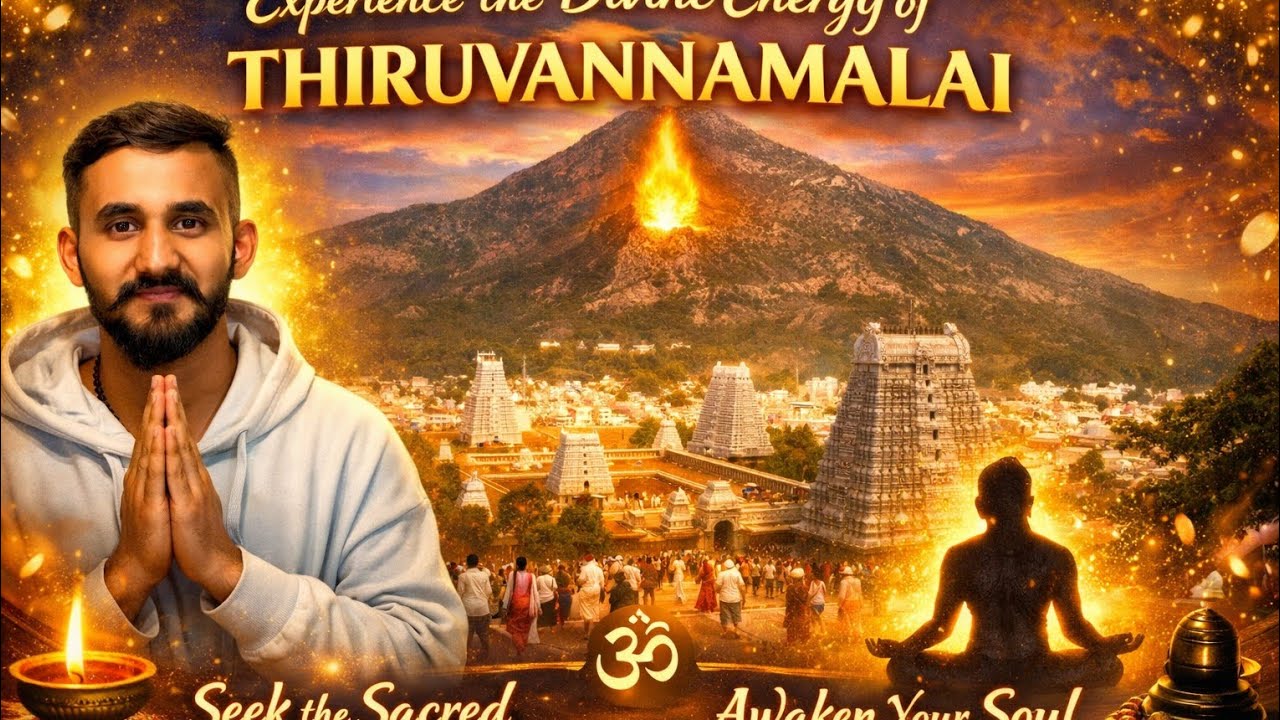 Thiruvannamalai  malai  Temple Trip!⚡