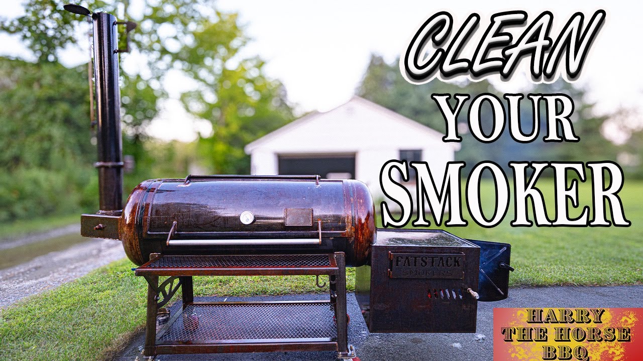 How to Clean a Backyard Offset Smoker | Harry the Horse BBQ
