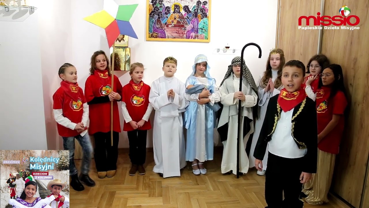 Kolędnicy Misyjni 2023/2024 - scenka
