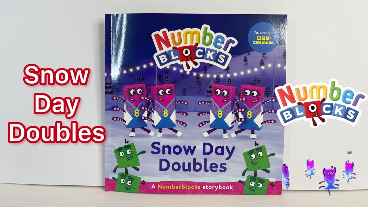 Numberblocks Book - Snow Day Doubles -  storybook 📚