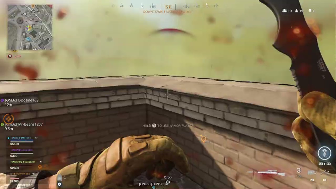 Longest throwing knife kill in warzone !! | Call Of Duty Modern Warfare Battle Royale