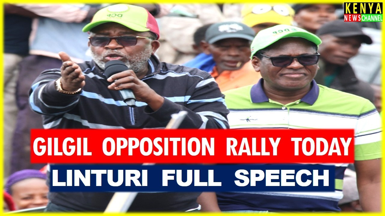 THIS MAN! Angry Mithika Linturi Lectures Ruto badly with Gachagua, Matiangi, Kalonzo Gilgil Nakuru