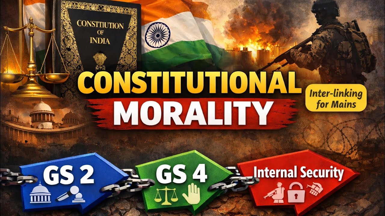 Constitutional Morality Explained l UPSC GS & ETHICS 
