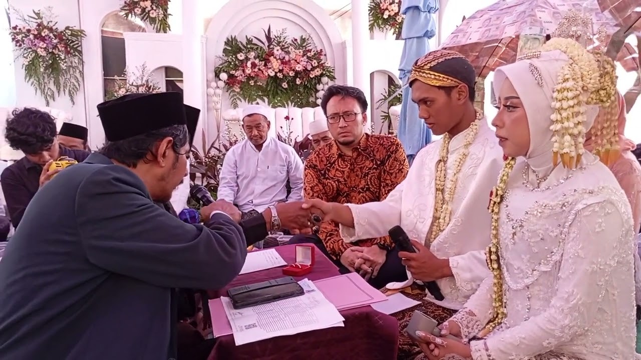 Ayah Kandung Sebagai Wali Nikah Putrinya Dengan Calon Pengantin Pria 12 Oktober 2025.