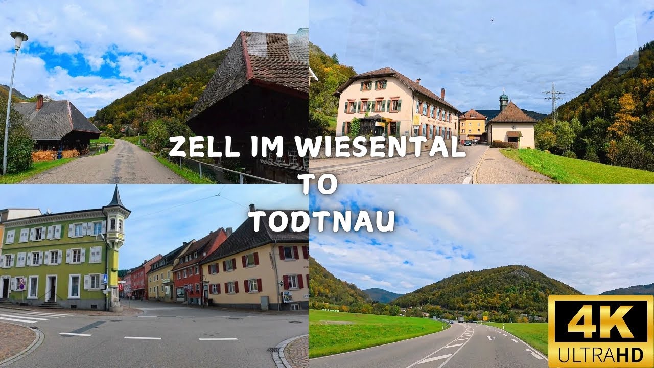 Germany 4K Zell im Wiesental