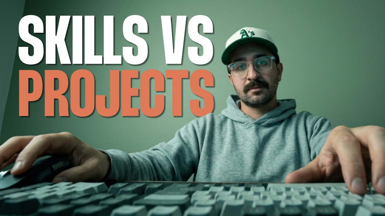 Claude SKILLS против PROJECTS: простое объяснение (и как их правильно сочетать)
