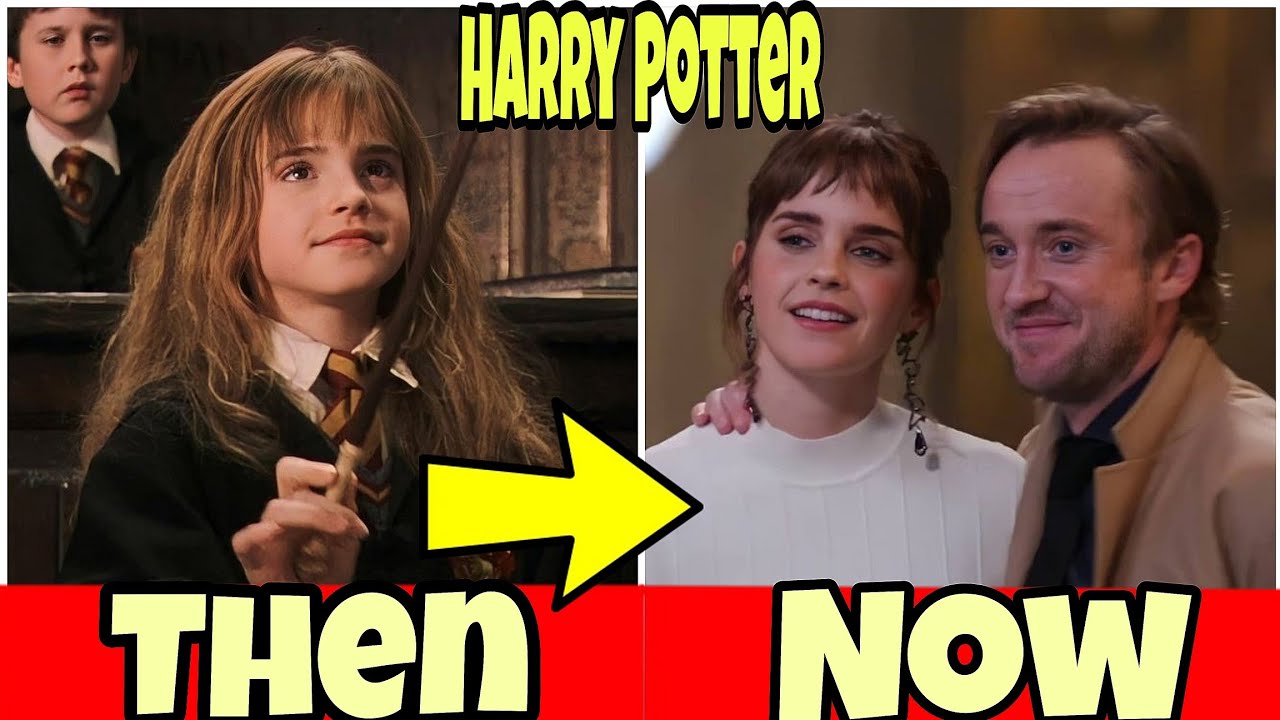 Harry Potter Cast : Then and Now 🔥