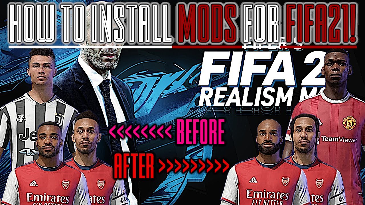 How To Easily Install Mods For FIFA21 PC Tutorial! - Mods I Use For My Series!
