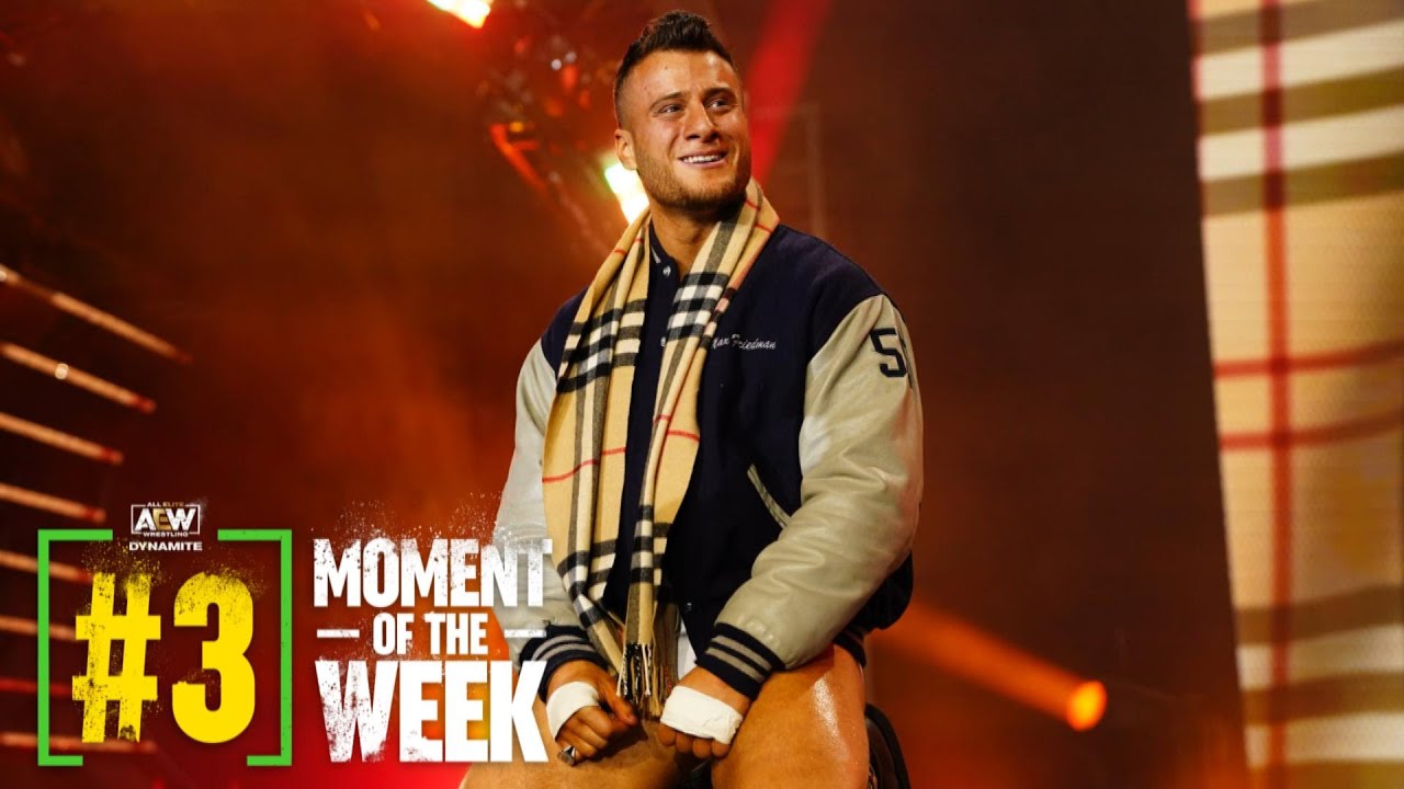 MJF встречают как герои на Лонг-Айленде | AEW Dynamite, 08.12.21