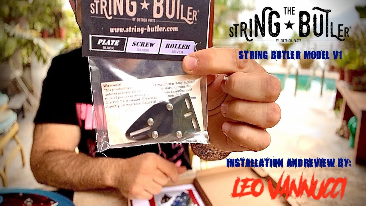 String Butler v1 - installation video and review by Leo Vannucci