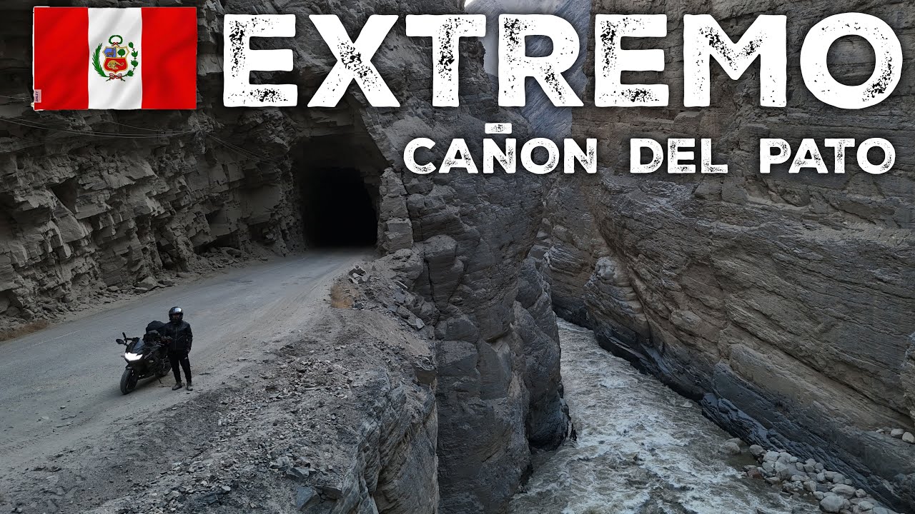 ¡Así es cruzar el CAÑÓN DEL PATO! 😱 Una de las RUTAS más PELIGROSAS del MUNDO | PERÚ | CAPÍTULO 3