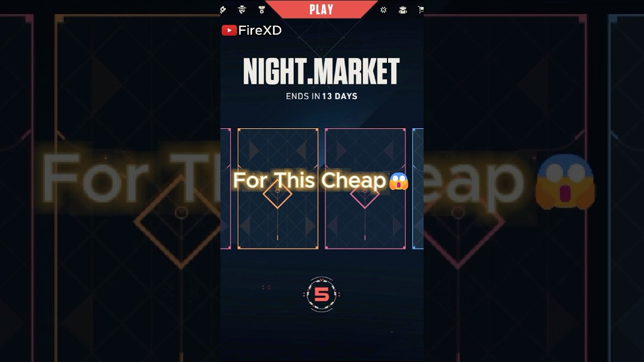INSANE Night Market Luck 😱 | Valorant Best Night Market Reveal 🔥 #valorant #shorts