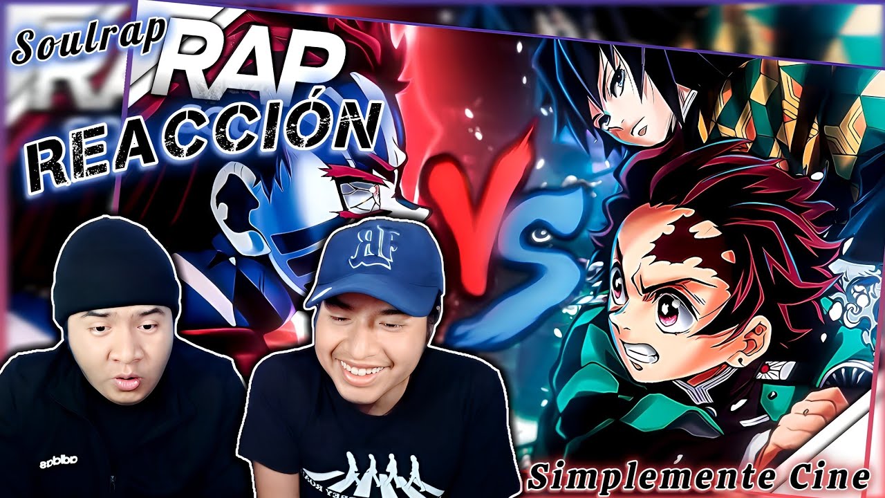 ¡ES BELLÍSIMO!🤩🤩 AKAZA VS TANJIRO & TOMIOKA RAP | SoulRap ft. KybaRap & DarckStar | REACCIÓN