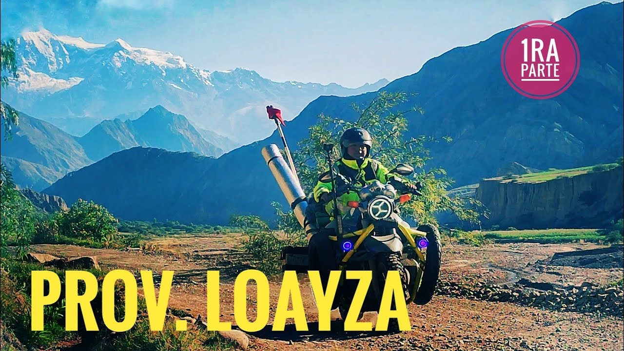 Viaje en moto Prov. Loayza 1ra parte