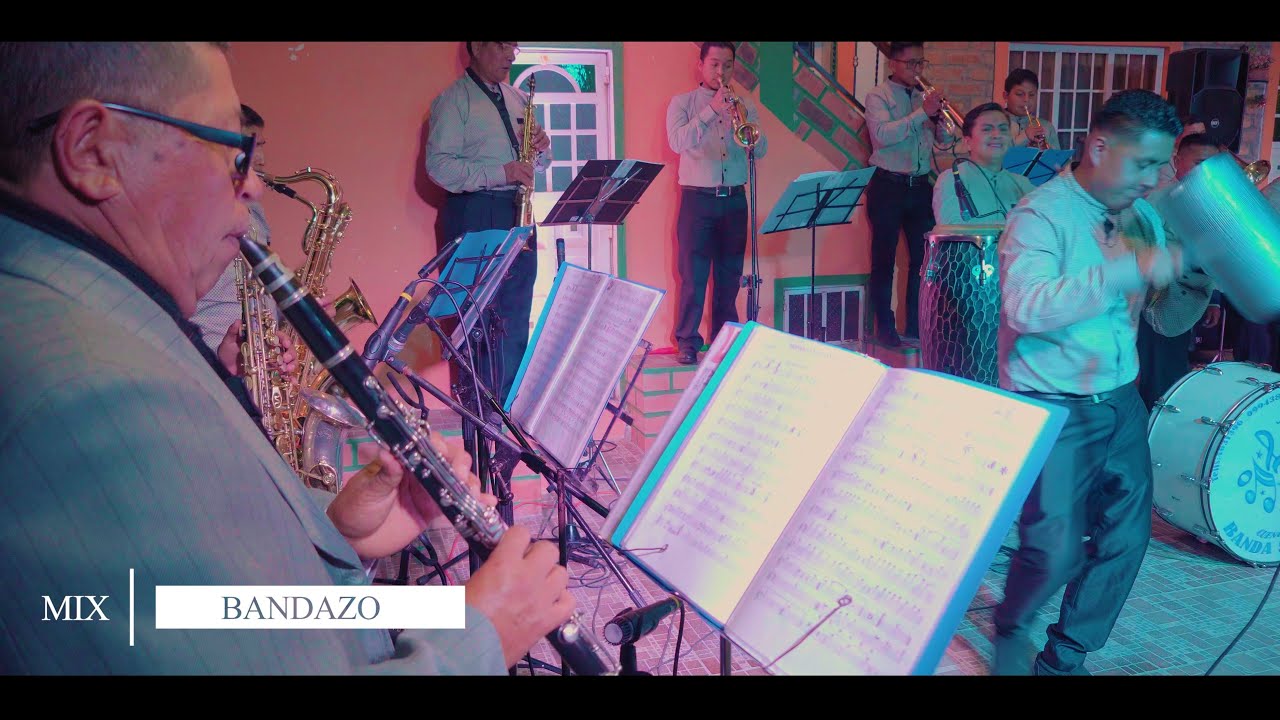 MIX BANDAZO - BANDA ORQUESTA - SANTA CECILIA - CINEMA 4K