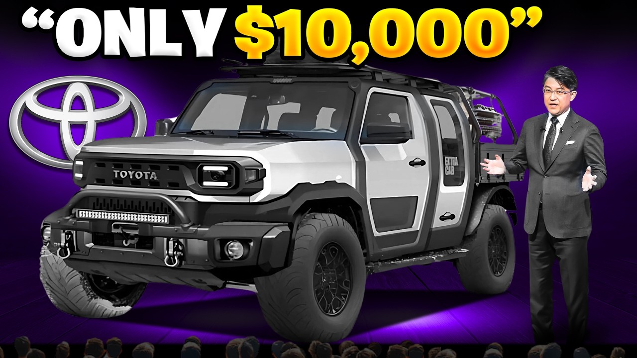 Toyota Ceo Announces NEW $10,000 Pickup Truck is FINALLY Hitting The US Market!
