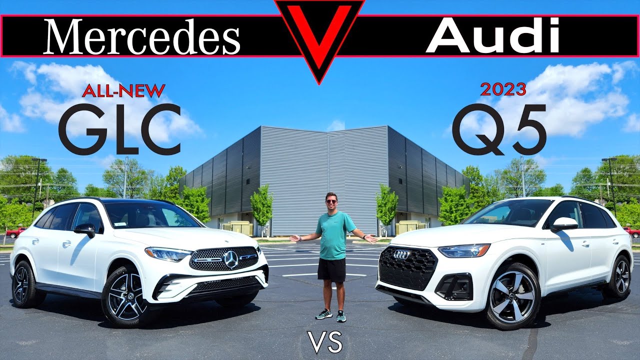 WHO'S #1?? -- New 2023 Mercedes GLC 300 vs. 2023 Audi Q5: Comparison