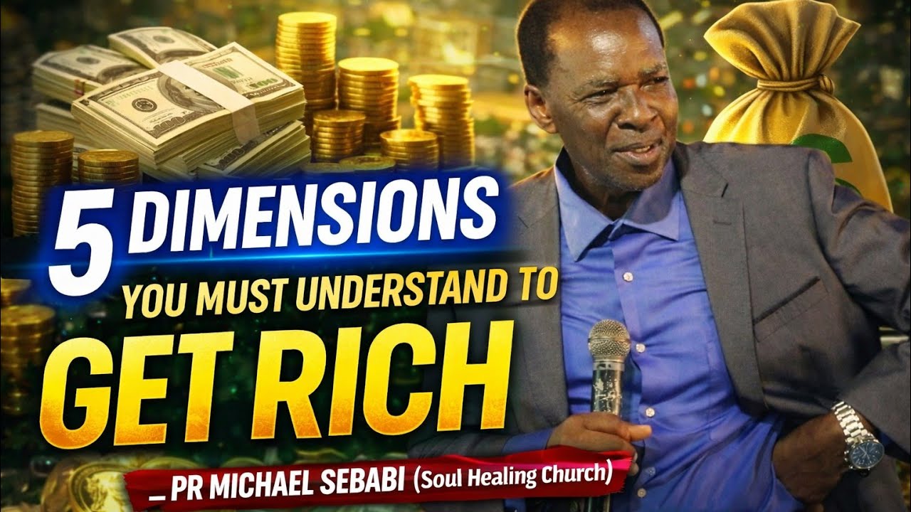 5 DIMENSIONS YOU MUST UNDERSTAND TO GET RICH _ PR MICHAEL SEBABI (Soul Healing Church)
