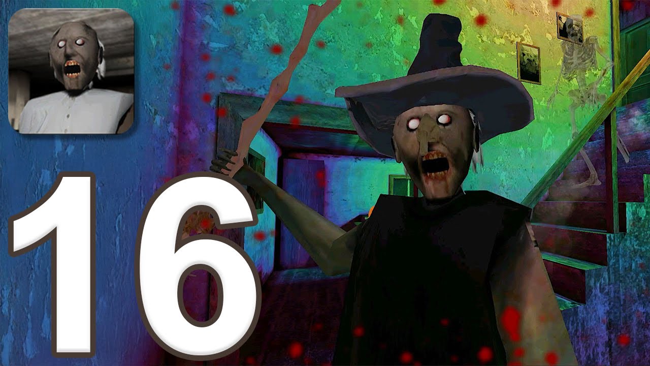 Granny - Gameplay Walkthrough Part 16 - Halloween Update (iOS, Android)