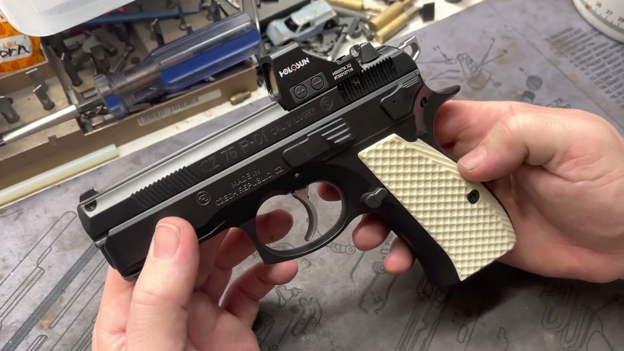 CZ 75 P-01 with Holosun 507k Direct Mount