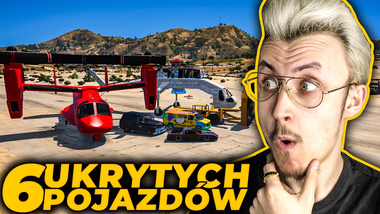 NIEDOSTĘPNE POJAZDY w GTA V! 😲