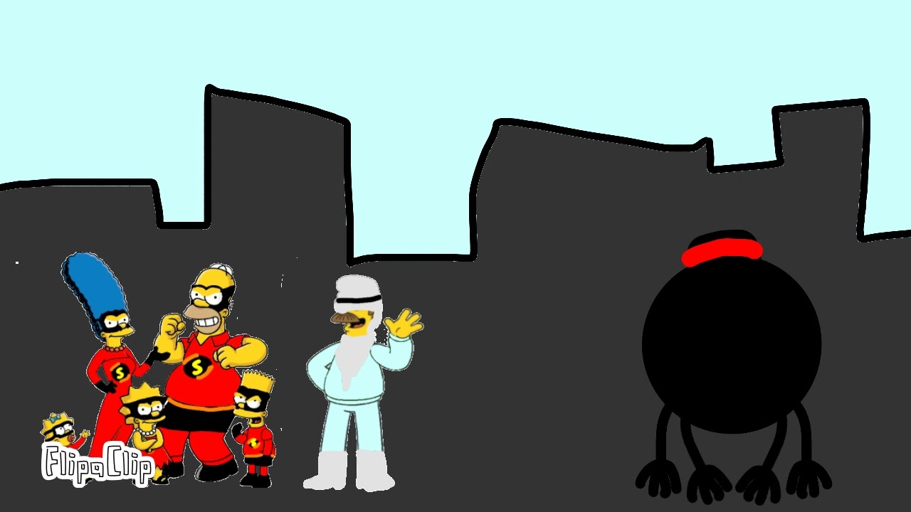 The incredibles fusion the simpsons
