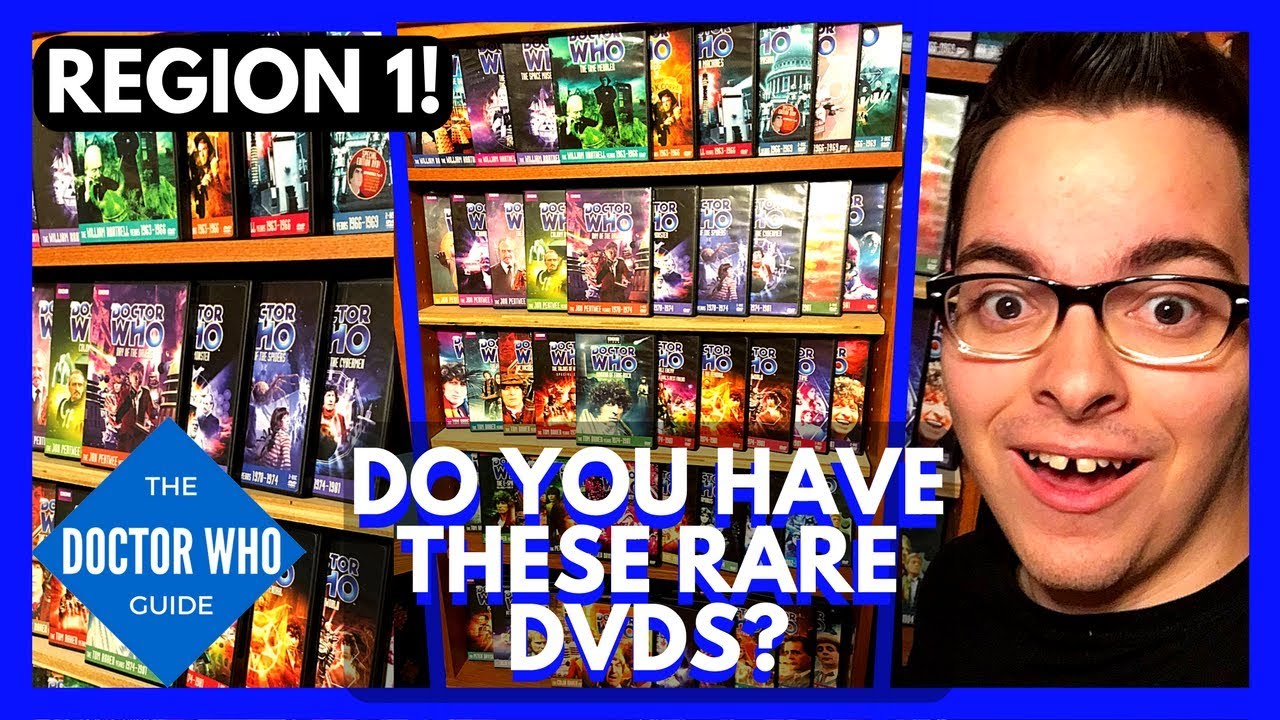 The 50 Rarest Classic Doctor Who DVD Releases in America! (And How to Collect Them)