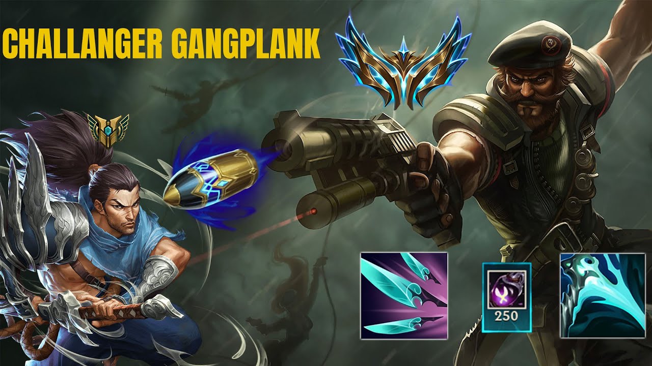 NEW STARTER GANGPLANK (I INVENTED IT) - S14 Gangplank Gameplay vs Yasuo