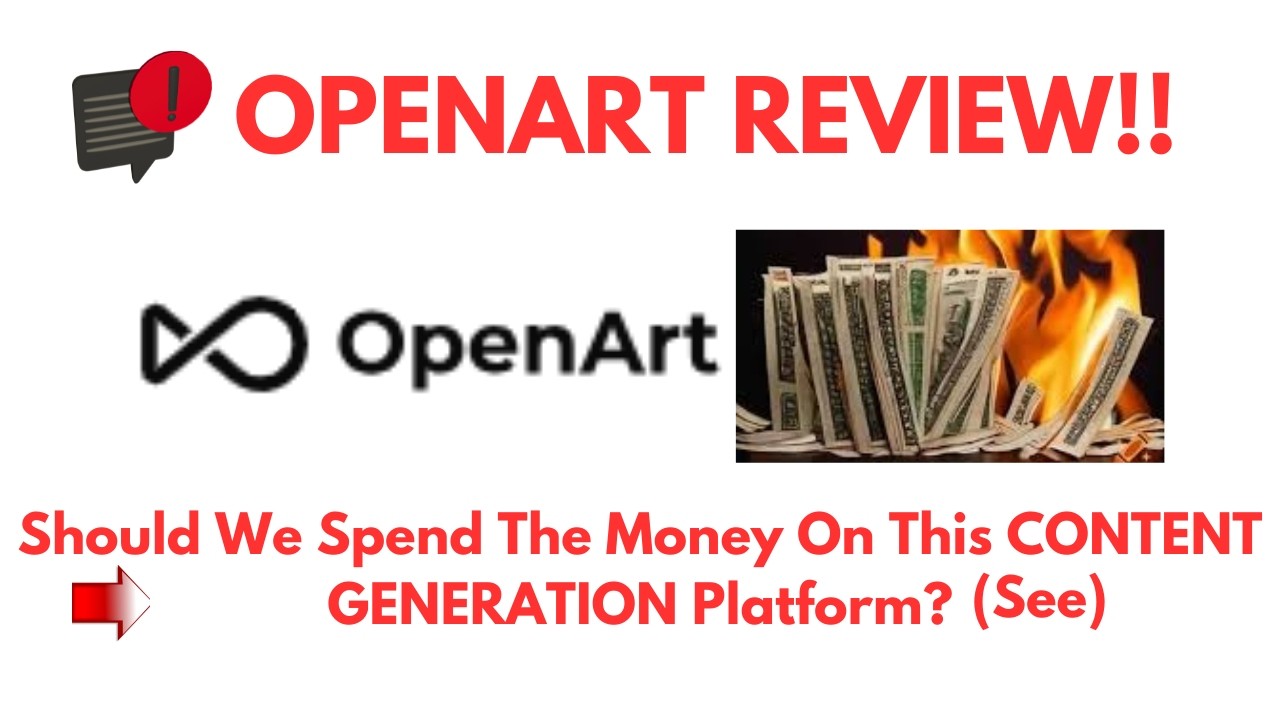 OpenArt Review- Should We Spend The Money On This CONTENT GENERATION Platform? See?(Do not Use Yet)