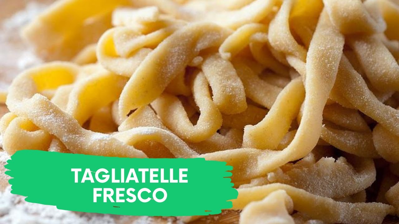TAGLIATELLE FRESCO: Cómo preparar pastas frescas en casa de forma rápida y sencilla