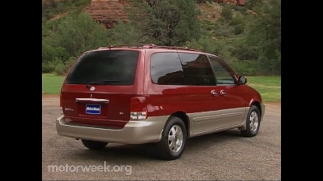 Motorweek 2002 Kia Sedona Road Test