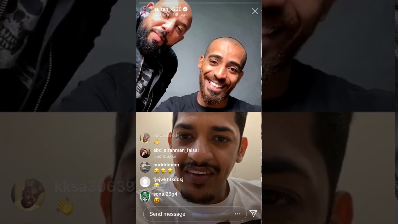 بث انستقرام فيصل اليامي مع سلطان الفيصل ❤️🔥 فيصل اليامي يصرح بكلام قوووي 🔥🔥