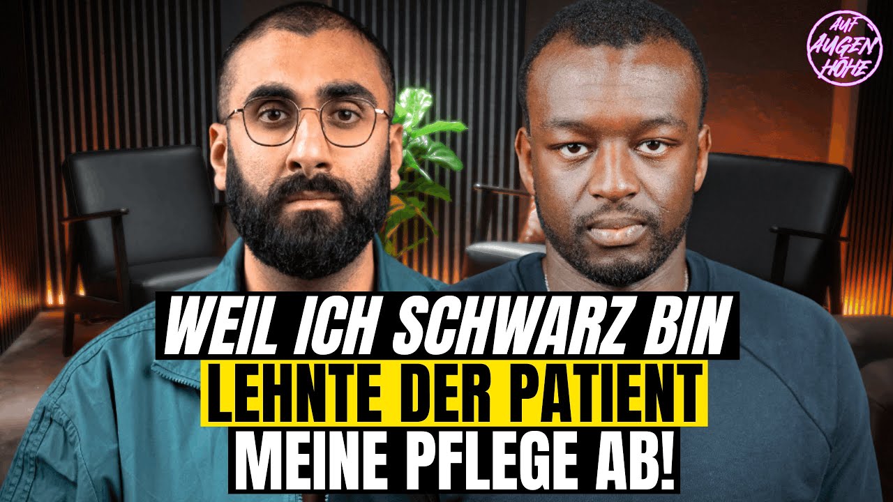 RASSISMUS IN DER PFLEGE: Joshua über Alltagsrassismus, Kollegen und Diskriminierung | Auf Augenhöhe