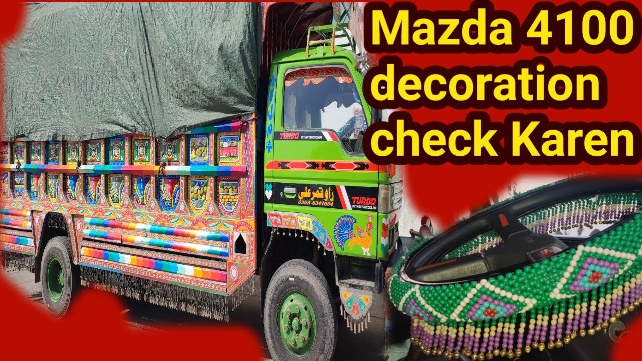 Pakistani truck 🚒🚛 Mazda 3500and mazda 4100