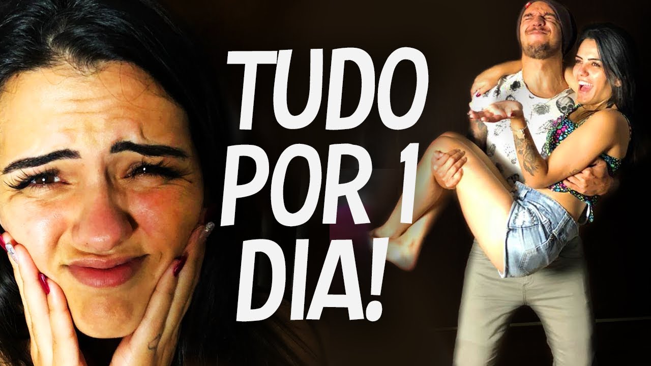 FIZ TUDO PRA MINHA NAMORADA POR 1 DIA!