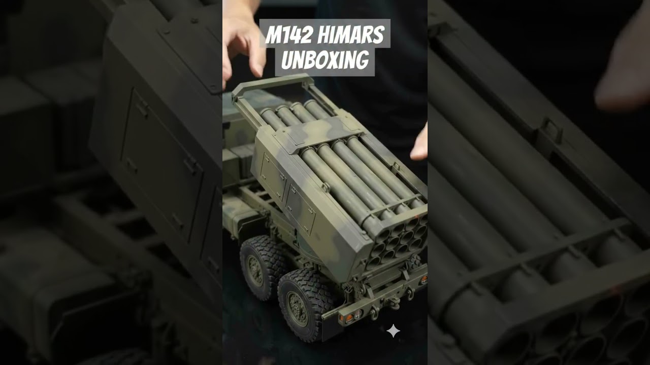 M142 HIMARS Rocket Launcher Unboxing & Full Salvo Test! 🚀💥 #Shorts