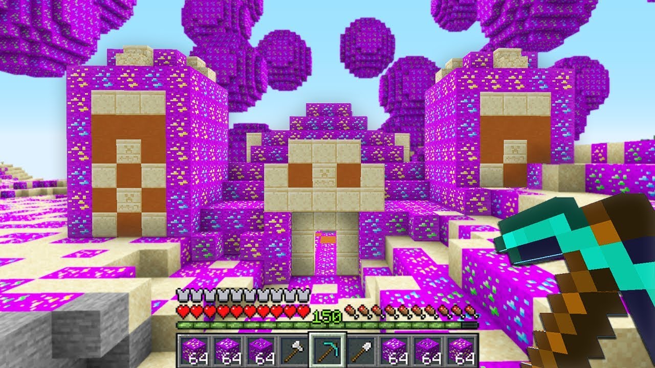 Minecraft UHC but there's unlimited RANDOM ORE at 0,0...
