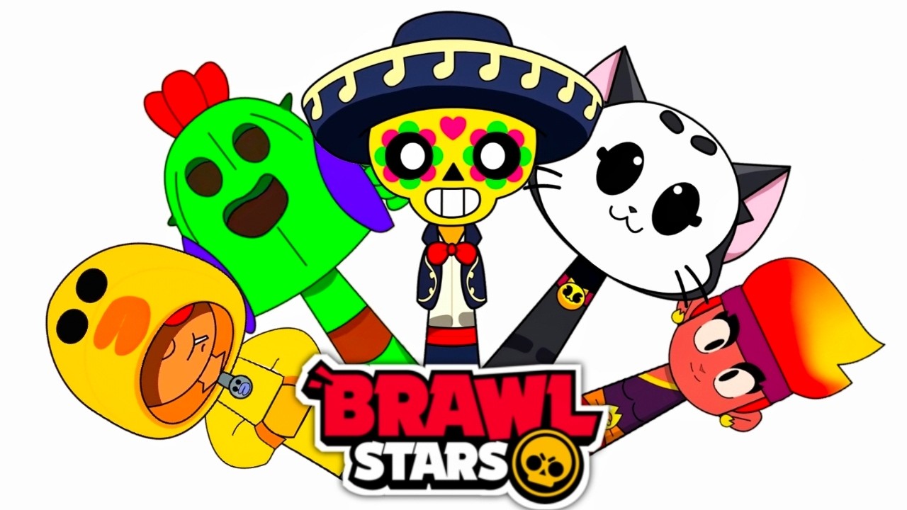 Sprunki OC All Brawl Stars | All Phase 1 to Phase 2 Animation