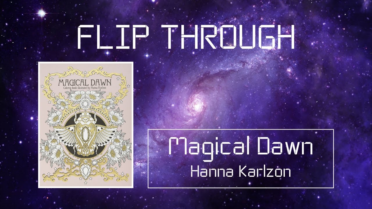MAGICAL DAWN (Magisk Gryning) - Hanna Karlzon | Recensione Libro da Colorare per Adulti