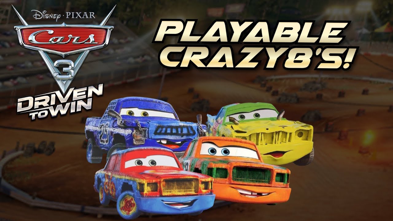 Cars 3 Driven To Win (PS3) - Crazy8 Characters Playable
