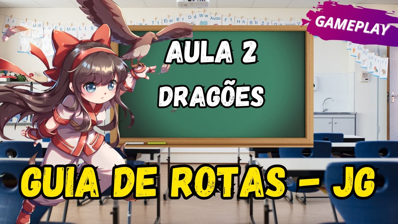 DRAGÕES E OBJETIVOS: GUIA DE ROTAS AULA 2 - HONOR OF KINGS