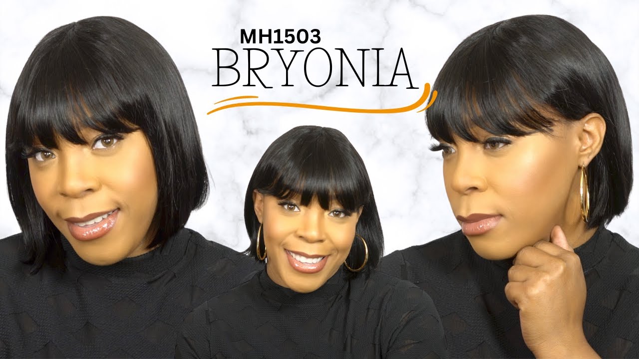 Bobbi Boss 100% Human Hair Wig - MH1503 BRYONIA --/WIGTYPES.COM